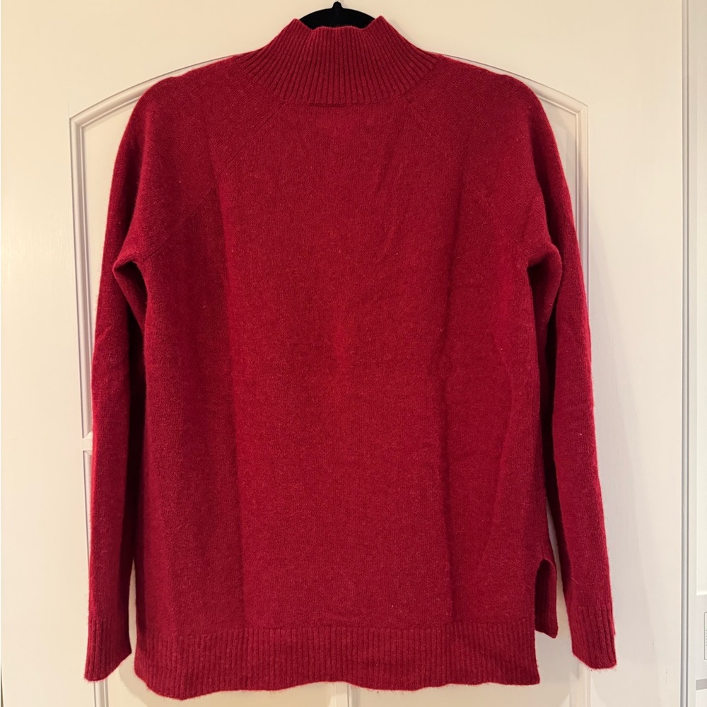 Burgundy Cashmere Sweater - Picture 2 of 3